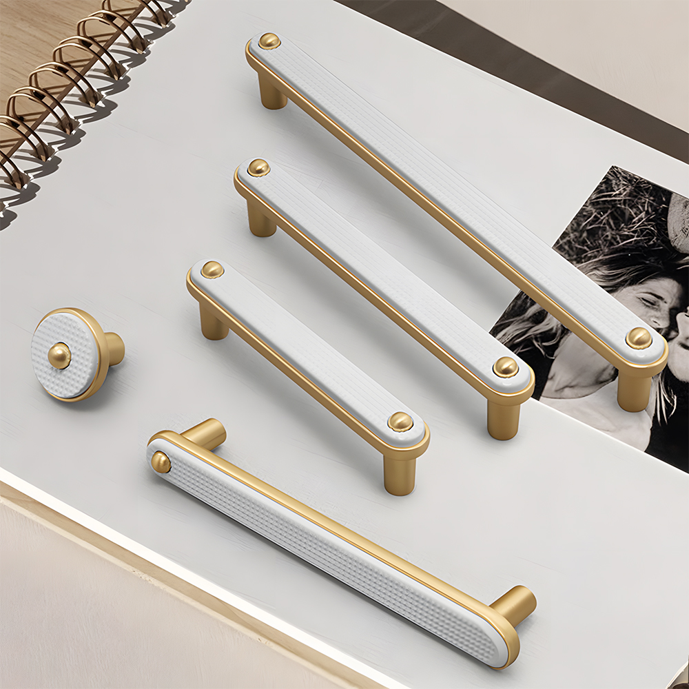 Modern Unique Kitchen Zinc Alloy Cabinet Pulls