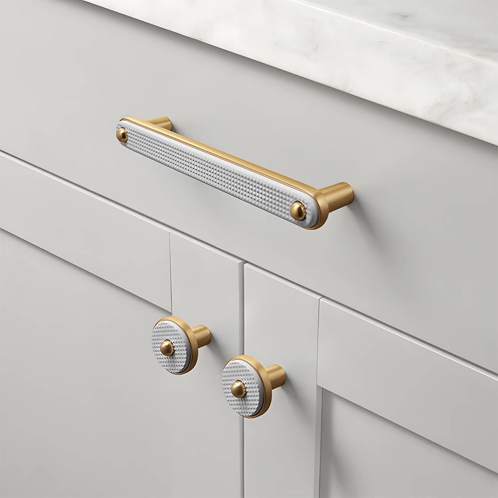 Modern Unique Kitchen Zinc Alloy Cabinet Pulls