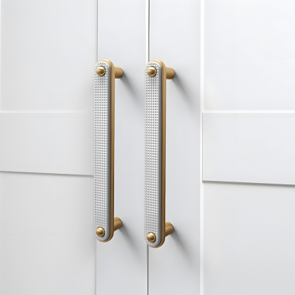 Modern Unique Kitchen Zinc Alloy Cabinet Pulls