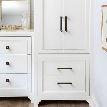 Modern Unique Kitchen Zinc Alloy Cabinet Pulls