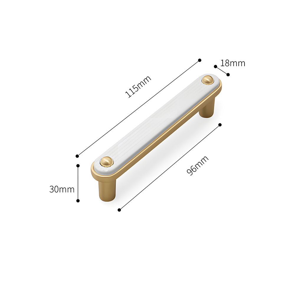 Modern Unique Kitchen Zinc Alloy Cabinet Pulls