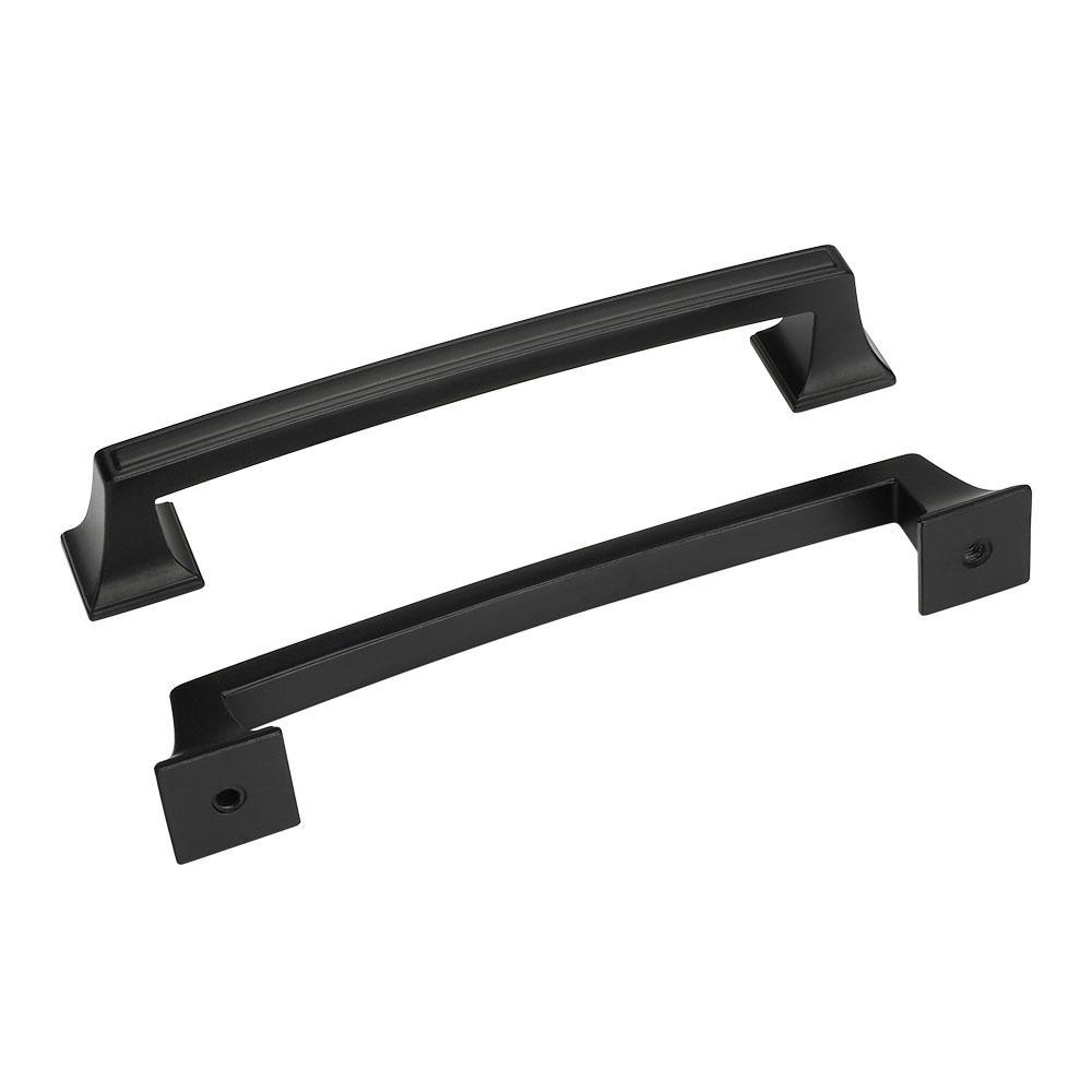 10 Pack Matte Black Cabinet Handles Black Drawer Pulls Vintage Bathroom Cabinet Handles(LS9136BK) -Homdiy
