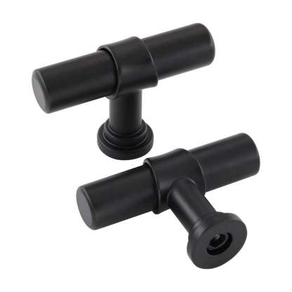 1 Pack Matte Black Drawer Pulls Black Cabinet Handles for
