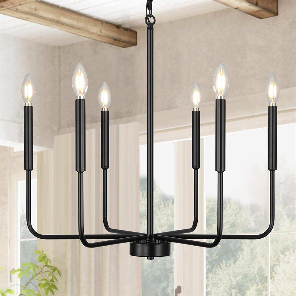 Modern Industrial Iron Pendant Light For Living Room