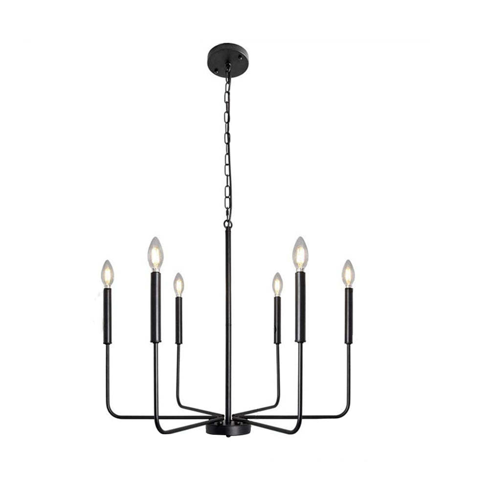 Modern Industrial Iron Pendant Light For Living Room