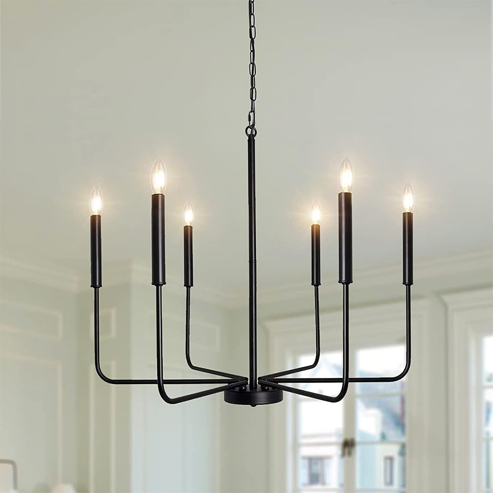 Modern Industrial Iron Pendant Light For Living Room