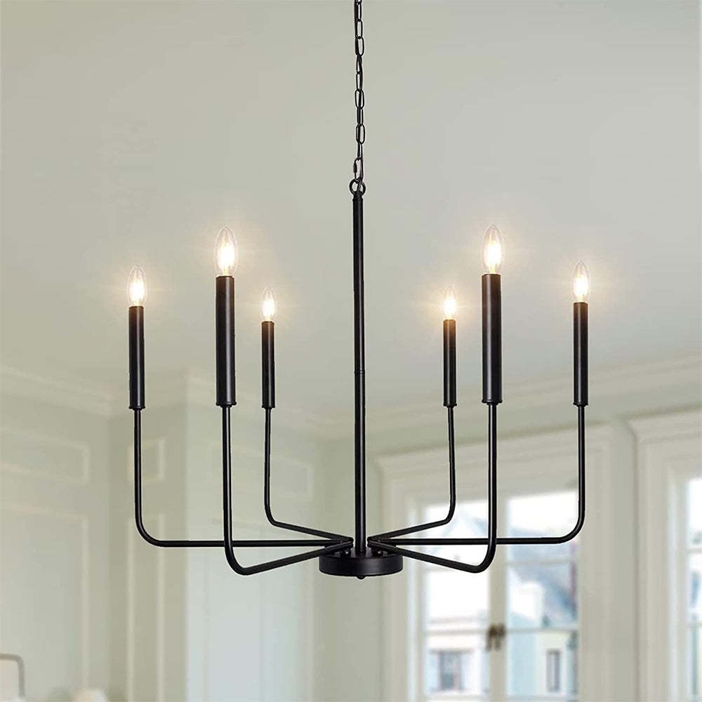 Modern Industrial Iron Pendant Light For Living Room