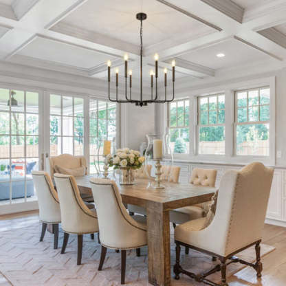 Modern Industrial Iron Pendant Light For Living Room