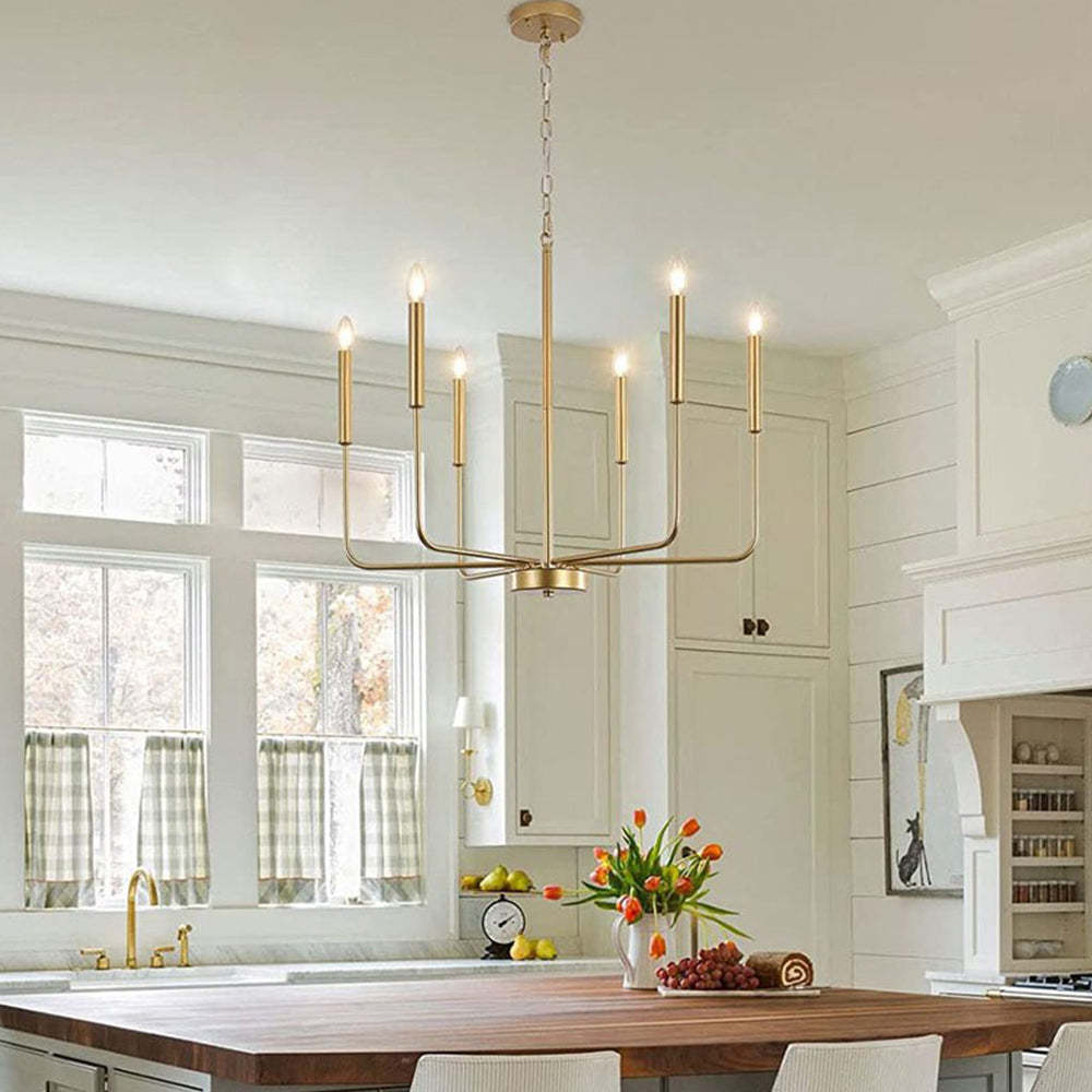 Modern Industrial Iron Pendant Light For Living Room