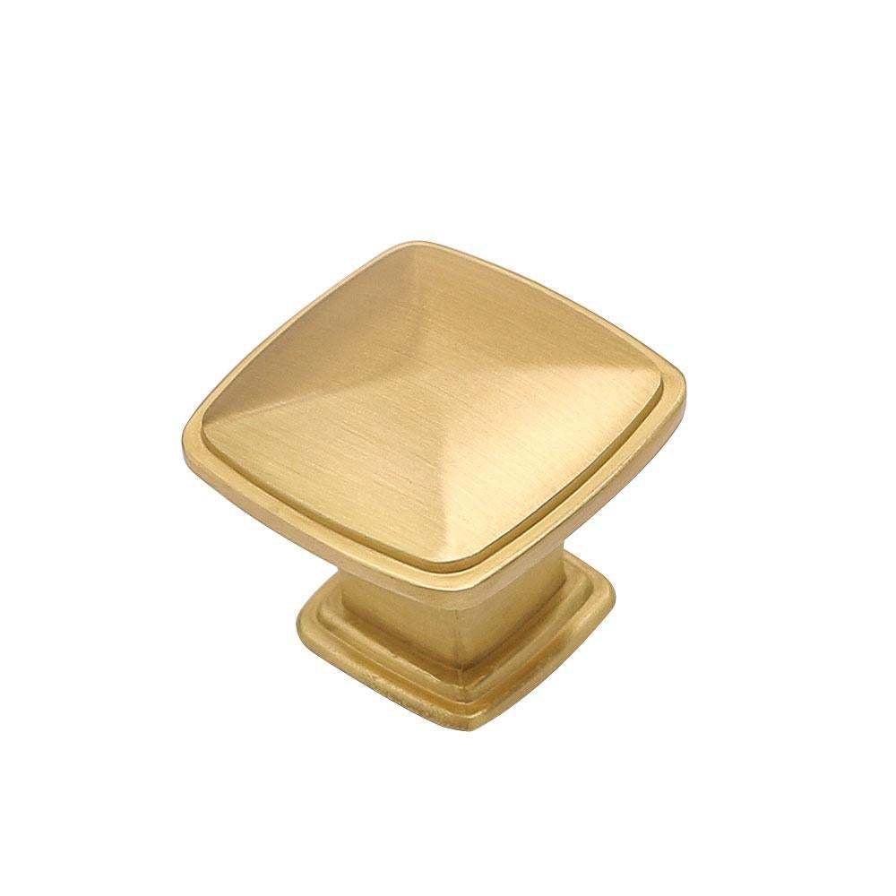 1 Pack Gold Cabinet Pulls Brushed Brass Dresser Pulls for Cupboard (LS8791GD) -Homdiy