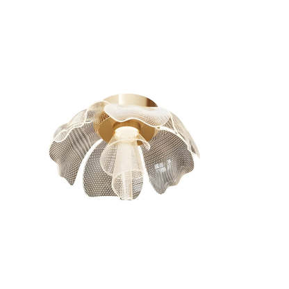 Sleek LED Flower Design Ceiling Light for Bedroom
