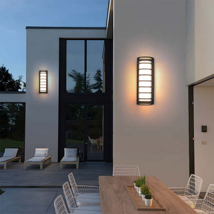 Modern Acrylic Round Led Outdoor Wall Lights IP68