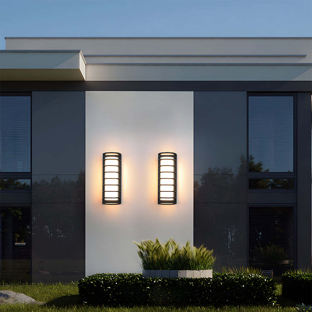 Modern Acrylic Round Led Outdoor Wall Lights IP68