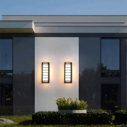 Modern Acrylic Round Led Outdoor Wall Lights IP68