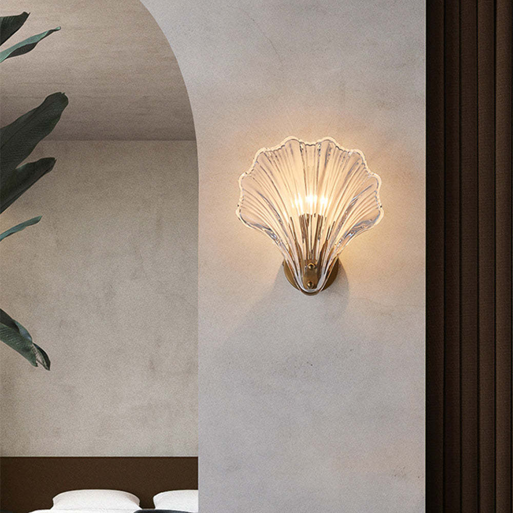 Vintage Creative Sea Shell Wall Light -Homdiy