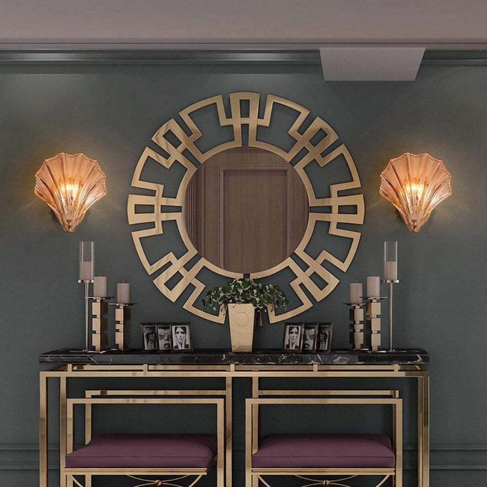 Vintage Creative Sea Shell Wall Light -Homdiy