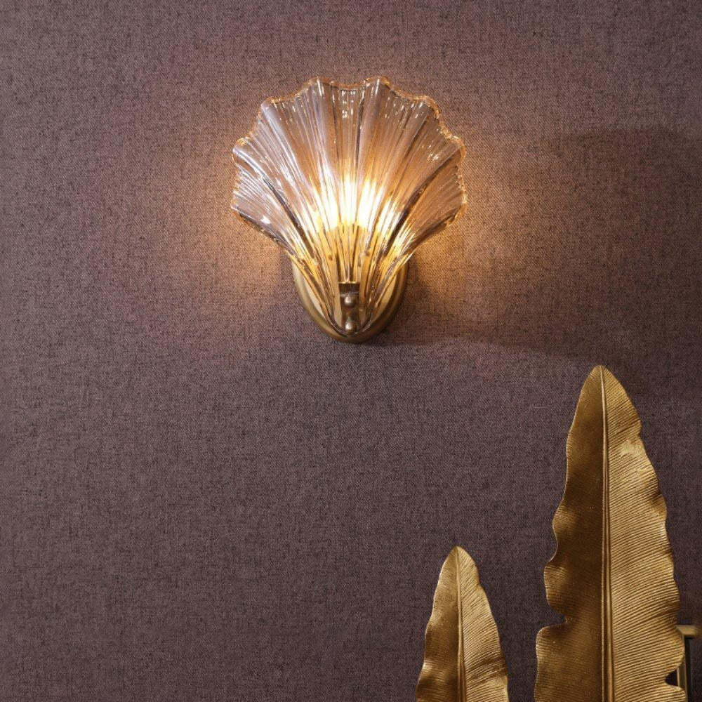 Vintage Creative Sea Shell Wall Light -Homdiy