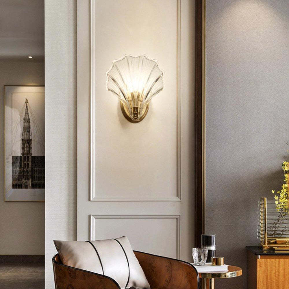 Vintage Creative Sea Shell Wall Light -Homdiy