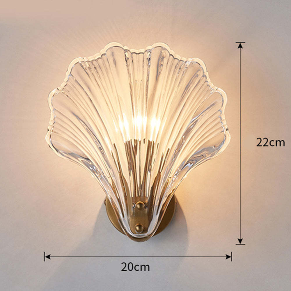 Vintage Creative Sea Shell Wall Light -Homdiy