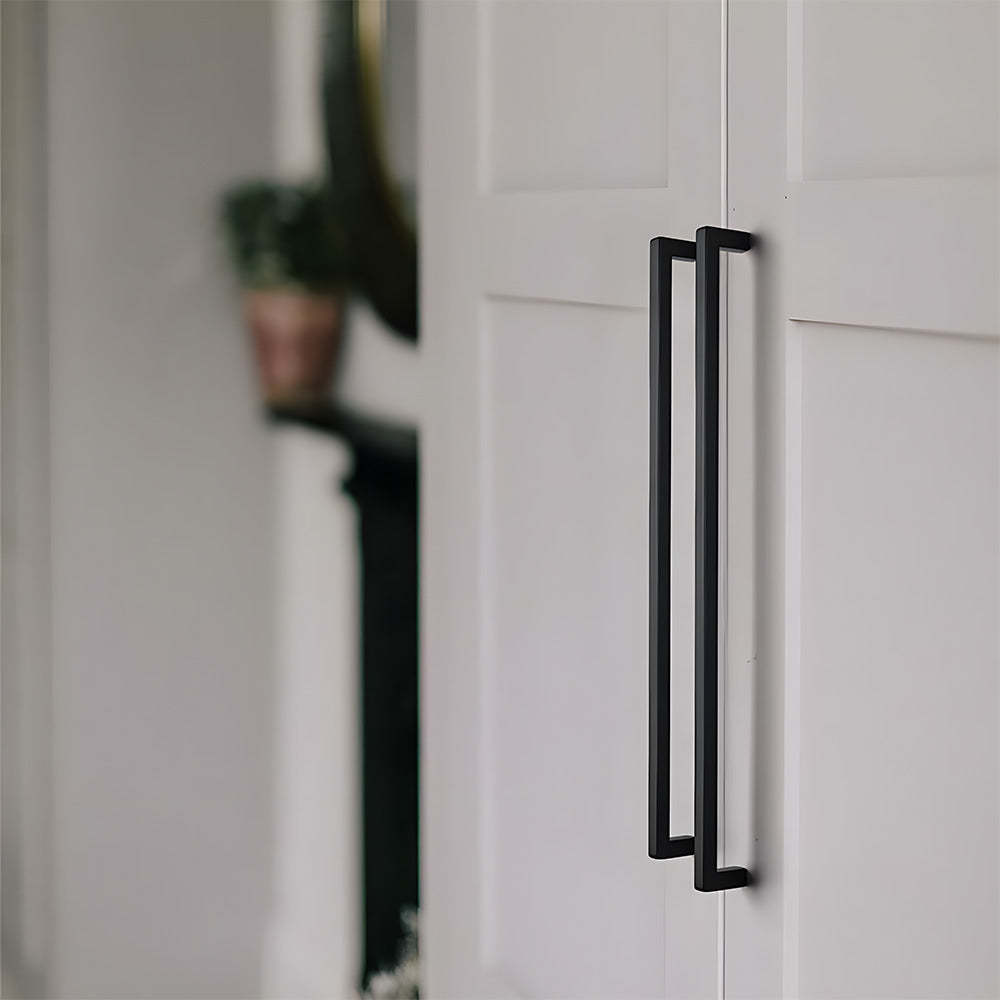 Modern Square Cabinet Zinc Alloy Drawer Handle