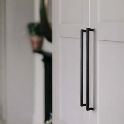 Modern Square Cabinet Zinc Alloy Drawer Handle