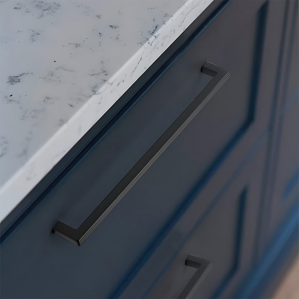 Modern Square Cabinet Zinc Alloy Drawer Handle