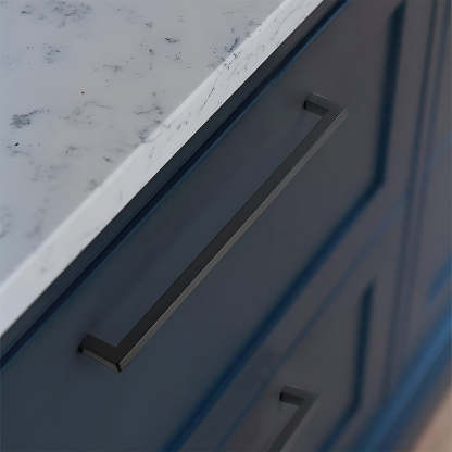Modern Square Cabinet Zinc Alloy Drawer Handle