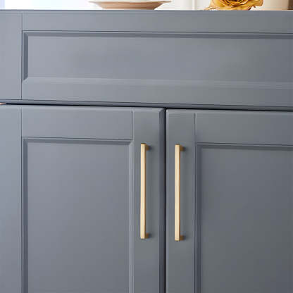 Modern Square Cabinet Zinc Alloy Drawer Handle