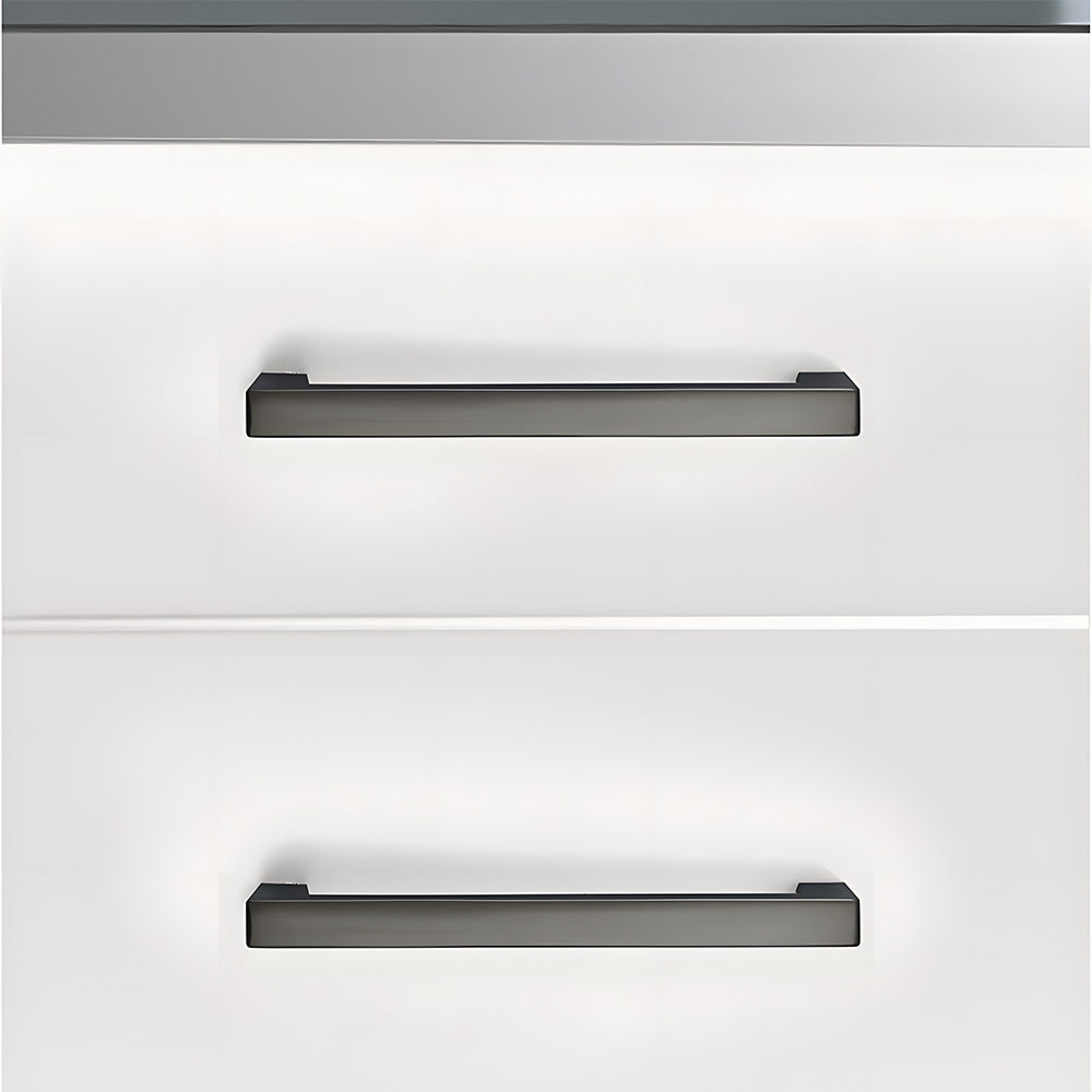 Modern Square Cabinet Zinc Alloy Drawer Handle