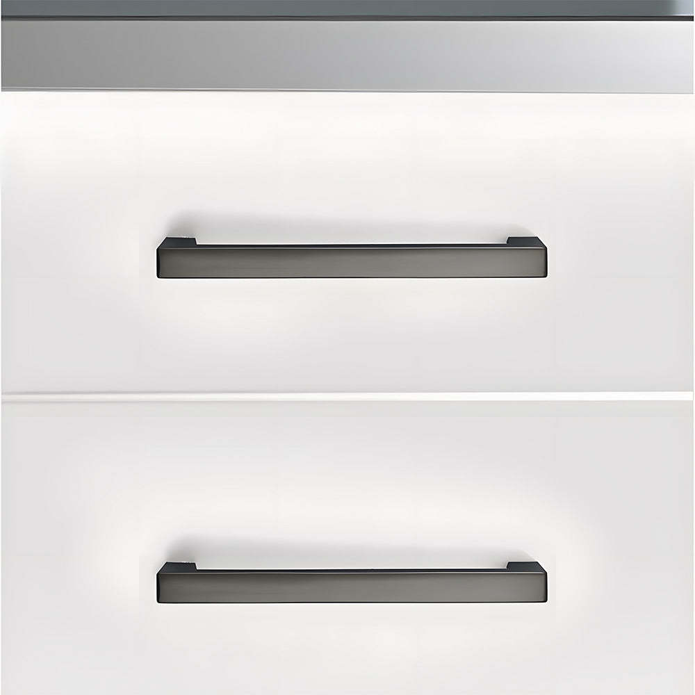 Modern Square Cabinet Zinc Alloy Drawer Handle