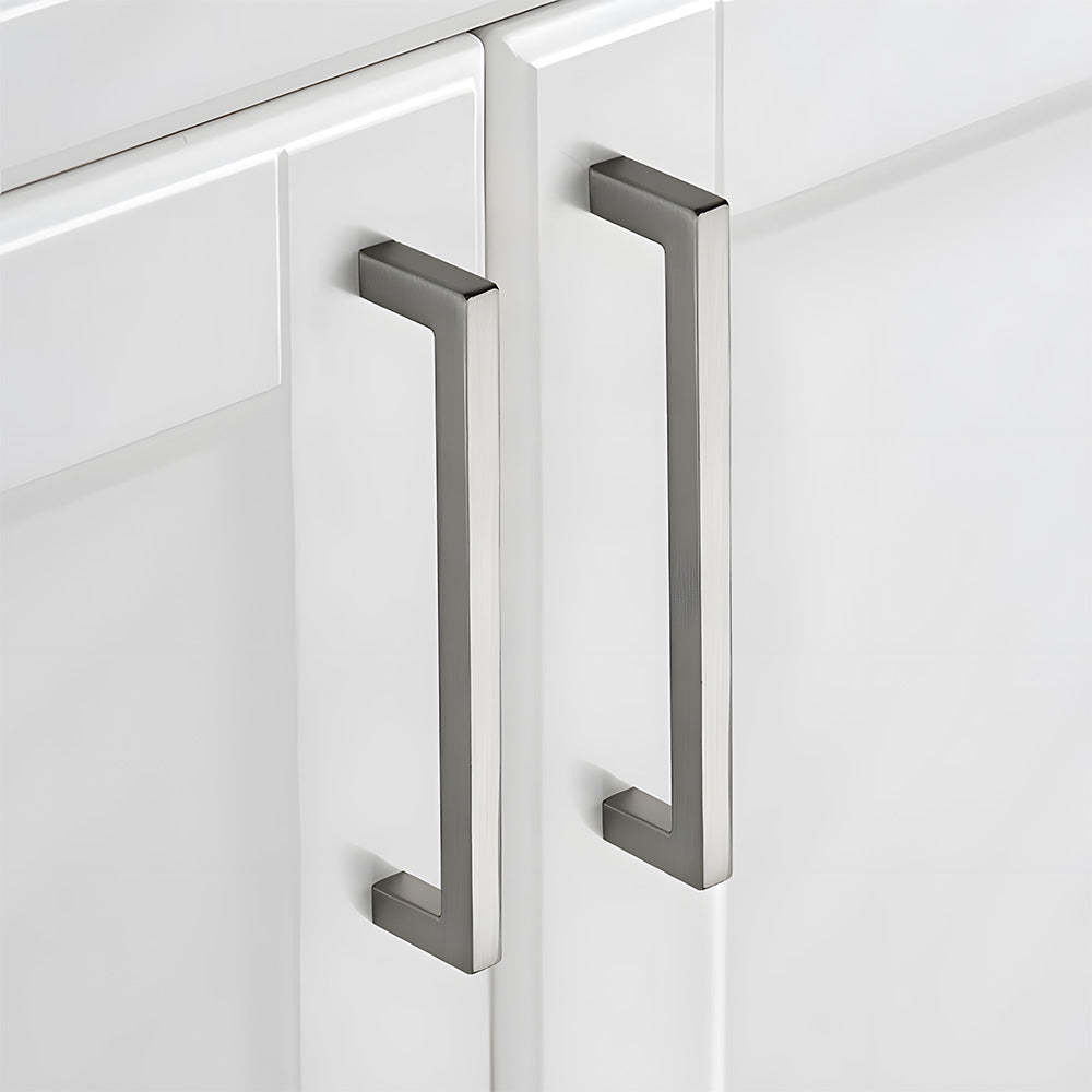 Modern Square Cabinet Zinc Alloy Drawer Handle