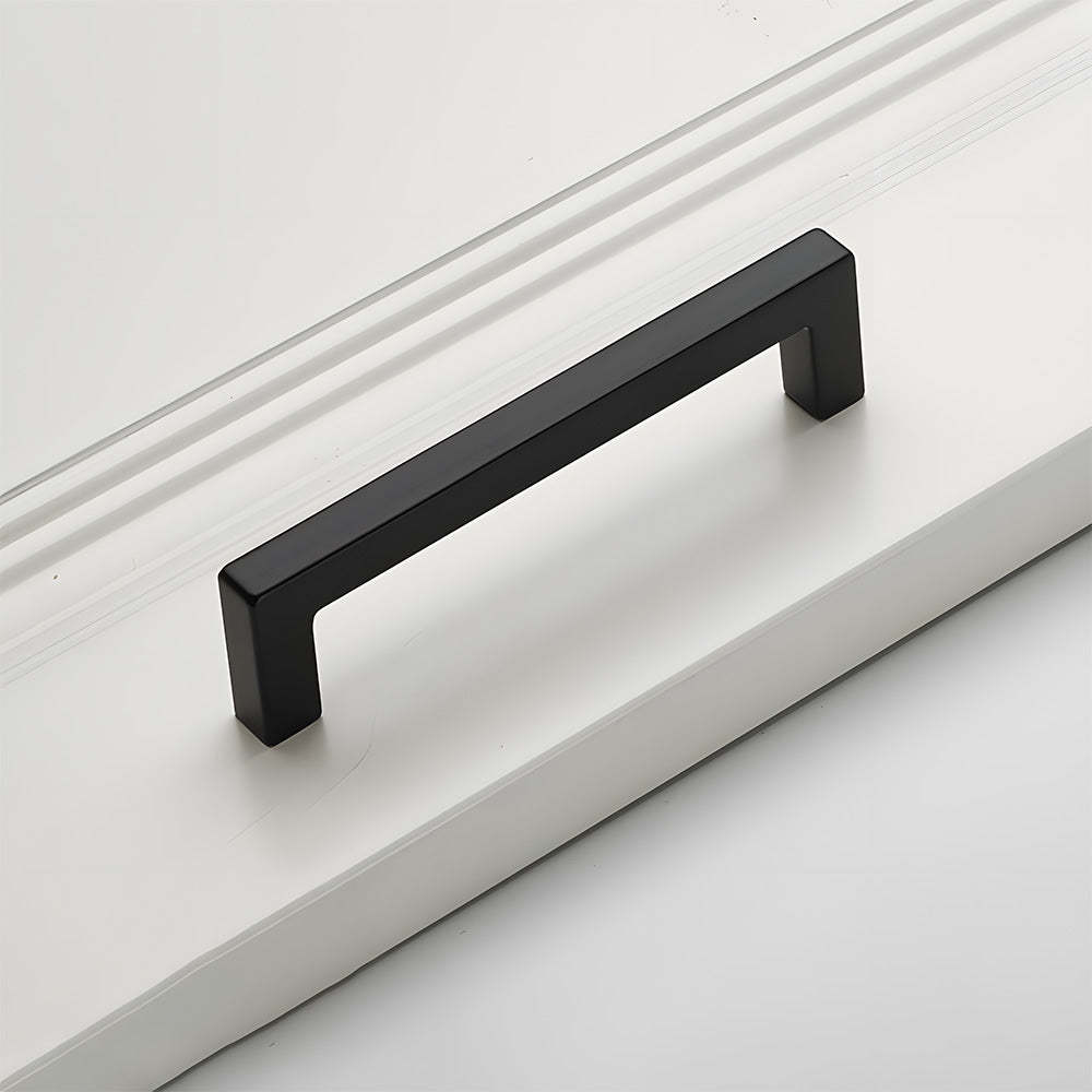Modern Square Cabinet Zinc Alloy Drawer Handle