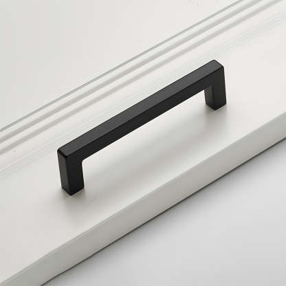 Modern Square Cabinet Zinc Alloy Drawer Handle