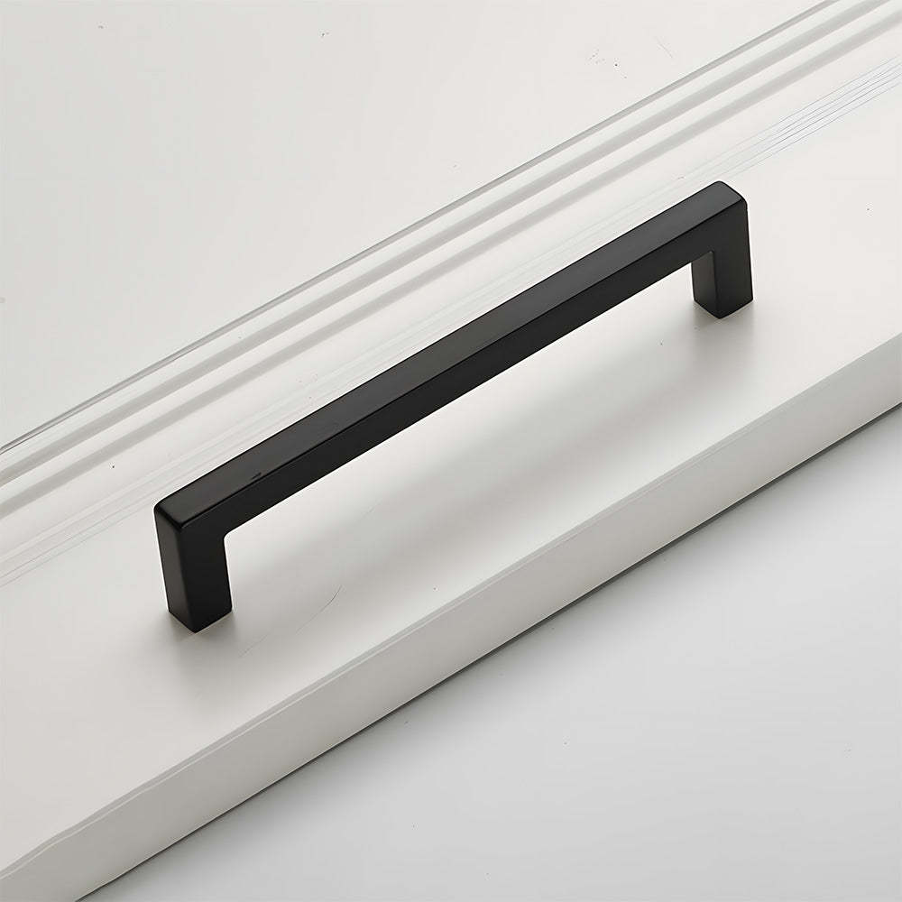 Modern Square Cabinet Zinc Alloy Drawer Handle