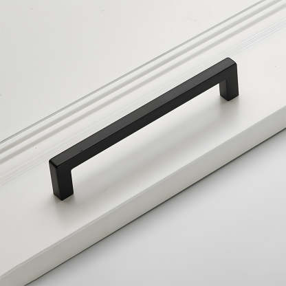 Modern Square Cabinet Zinc Alloy Drawer Handle