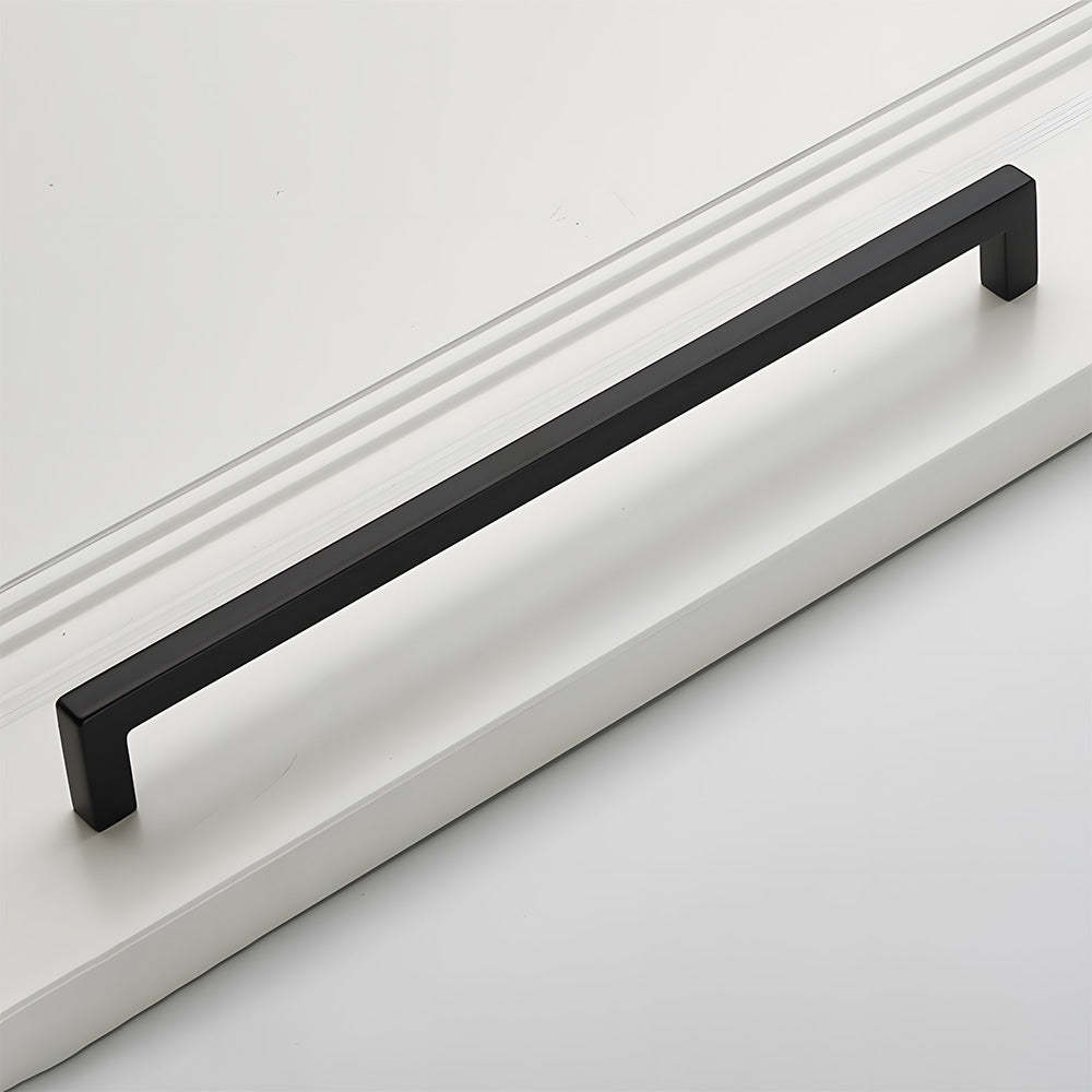 Modern Square Cabinet Zinc Alloy Drawer Handle