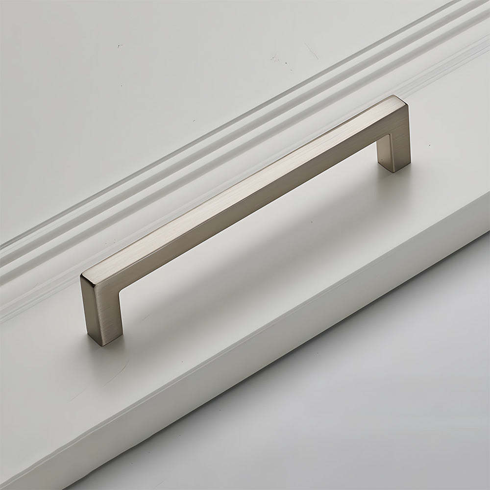 Modern Square Cabinet Zinc Alloy Drawer Handle