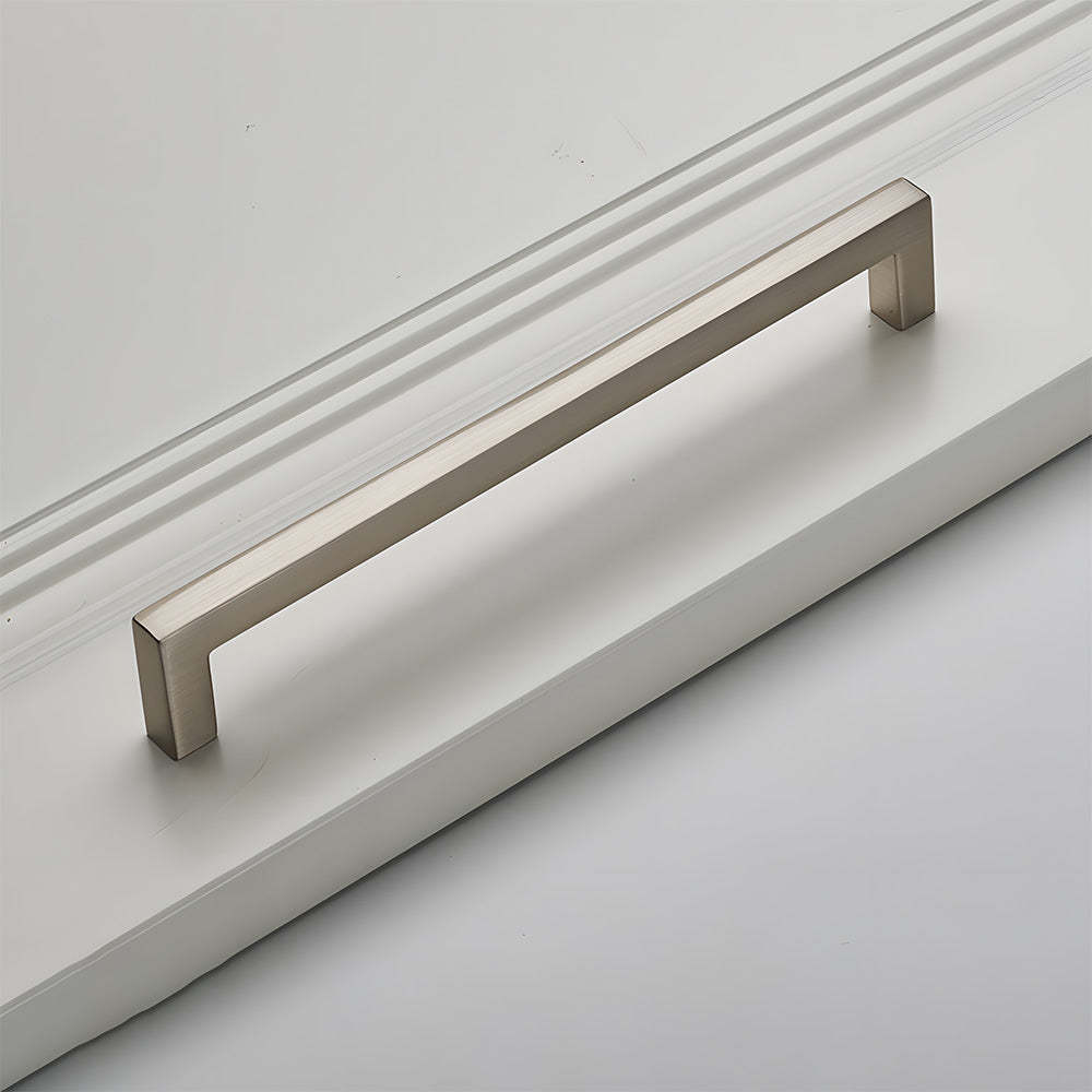 Modern Square Cabinet Zinc Alloy Drawer Handle