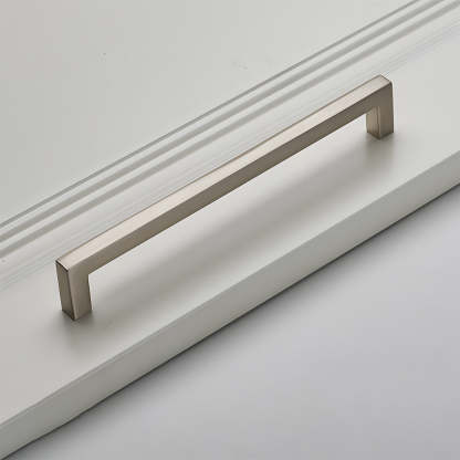 Modern Square Cabinet Zinc Alloy Drawer Handle