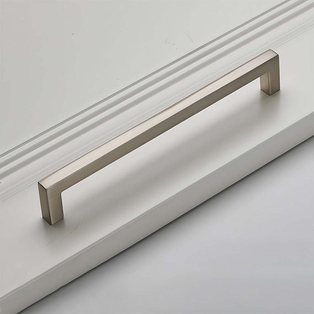 Modern Square Cabinet Zinc Alloy Drawer Handle