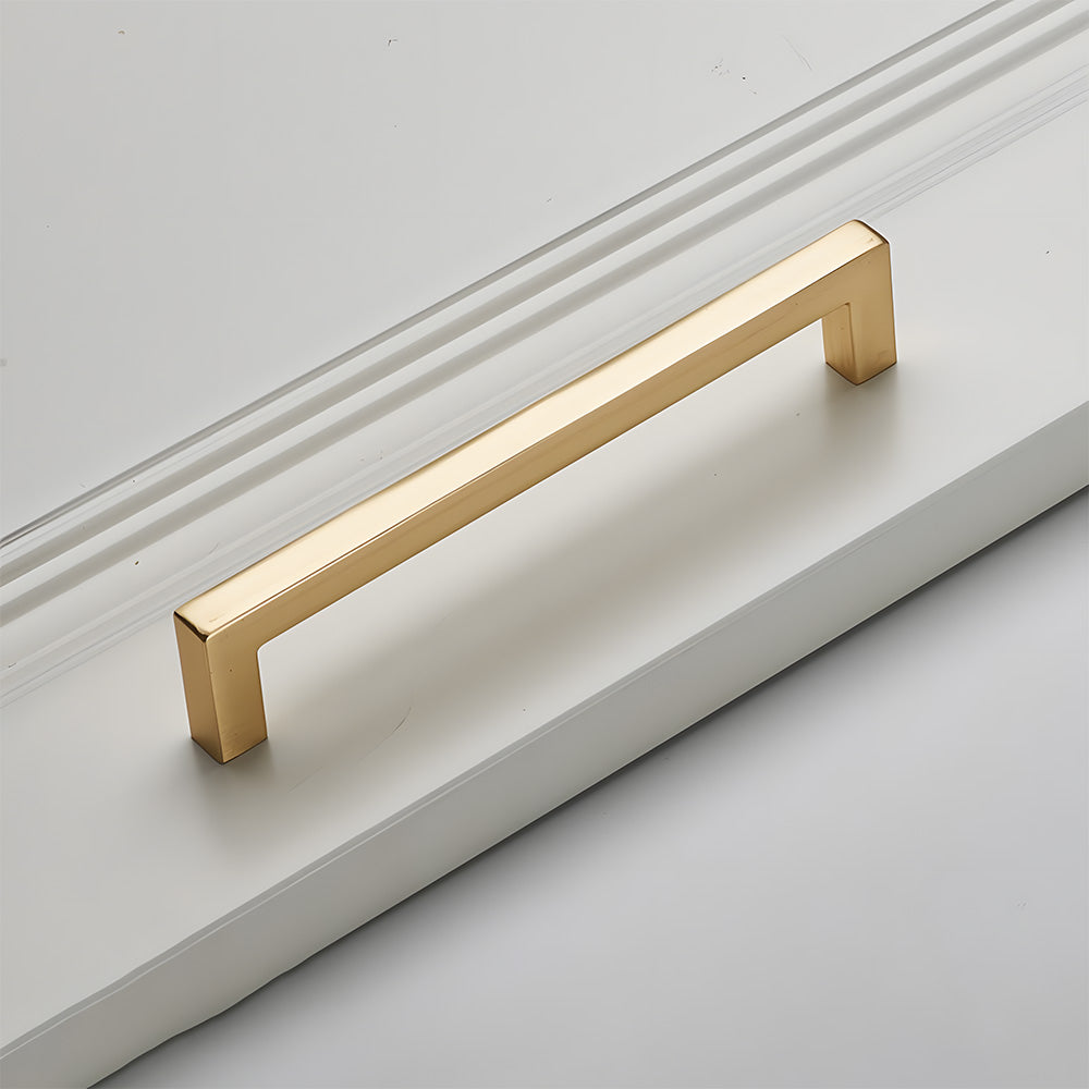 Modern Square Cabinet Zinc Alloy Drawer Handle