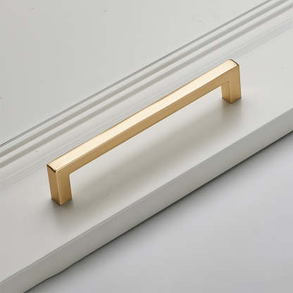 Modern Square Cabinet Zinc Alloy Drawer Handle
