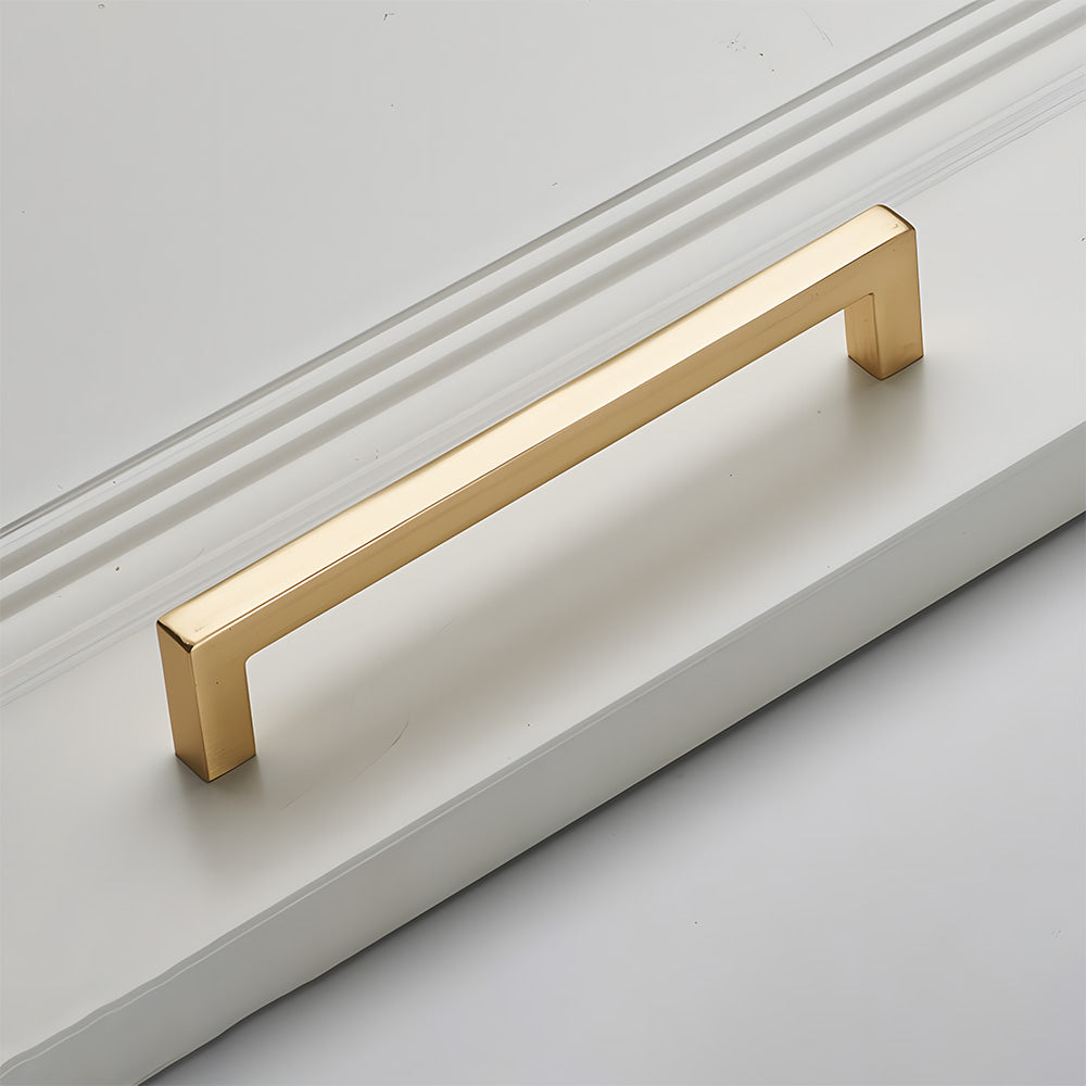 Modern Square Cabinet Zinc Alloy Drawer Handle