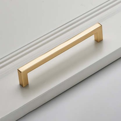 Modern Square Cabinet Zinc Alloy Drawer Handle