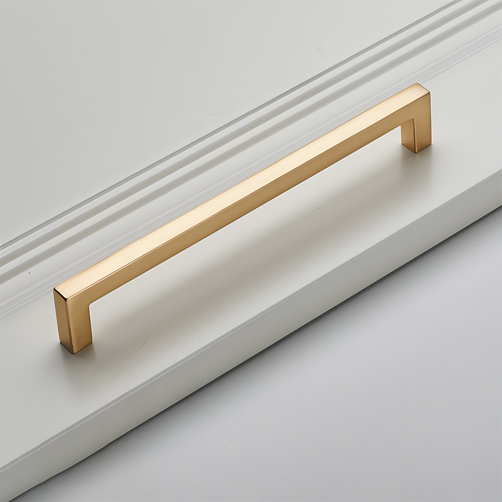 Modern Square Cabinet Zinc Alloy Drawer Handle