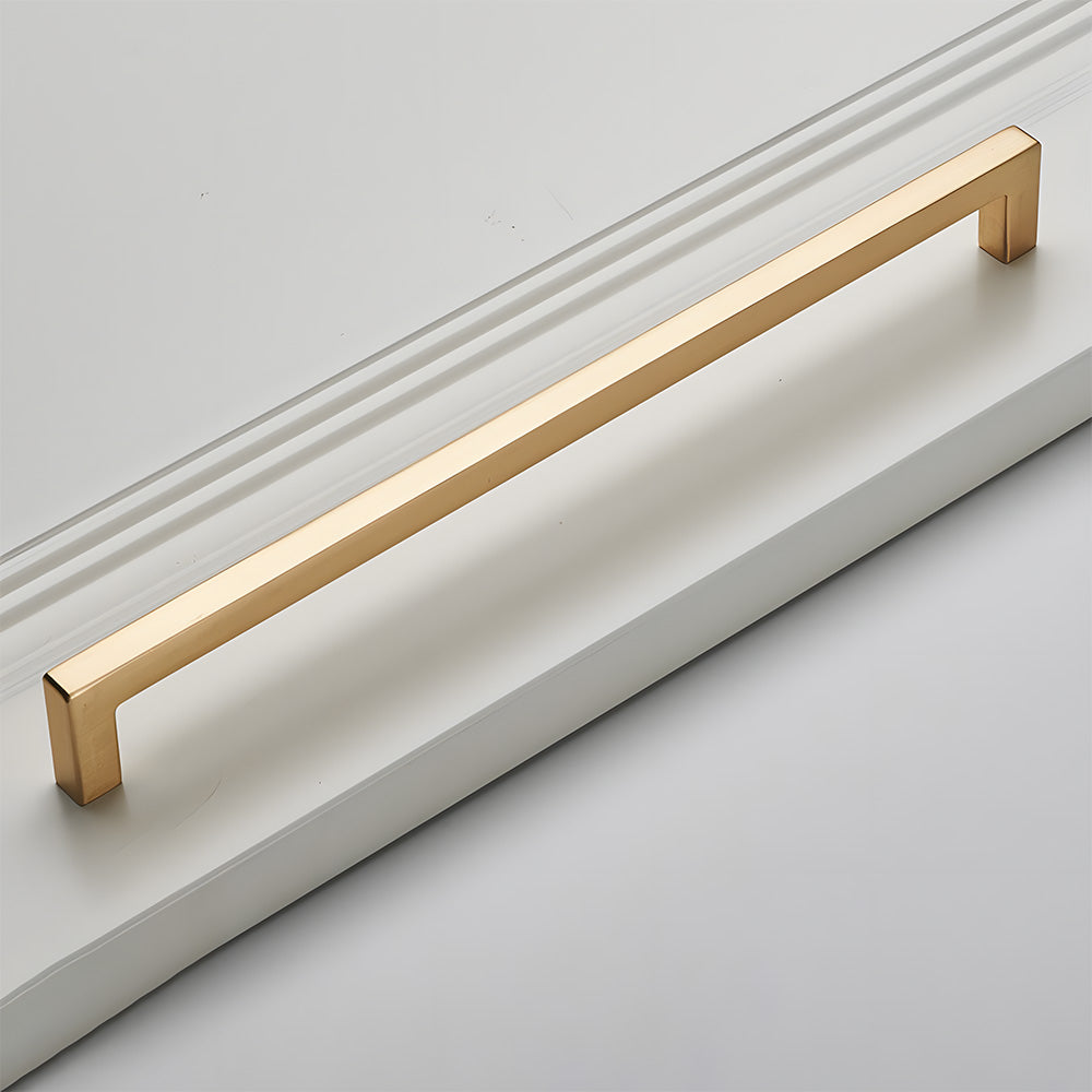 Modern Square Cabinet Zinc Alloy Drawer Handle