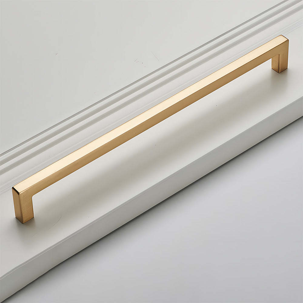 Modern Square Cabinet Zinc Alloy Drawer Handle