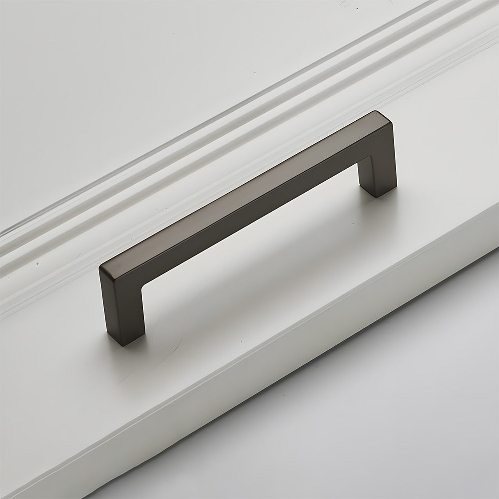 Modern Square Cabinet Zinc Alloy Drawer Handle