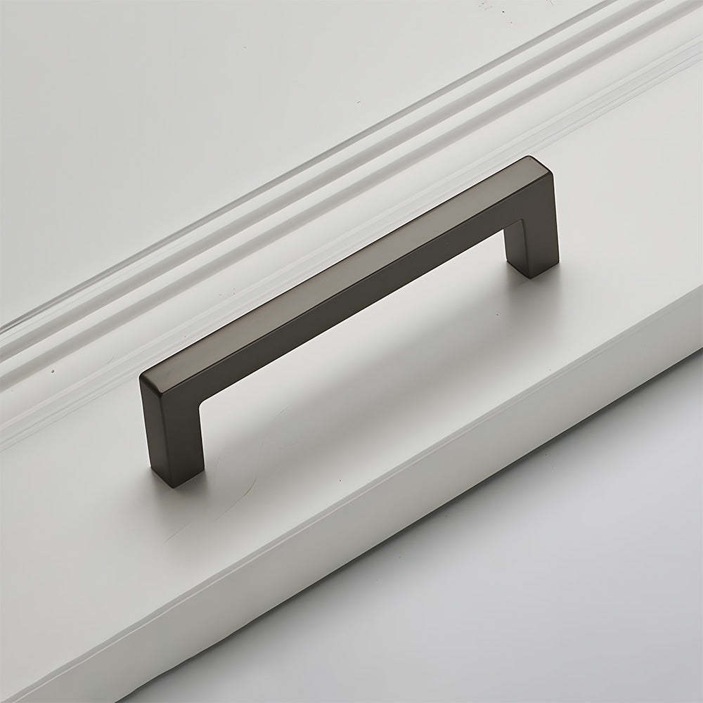 Modern Square Cabinet Zinc Alloy Drawer Handle