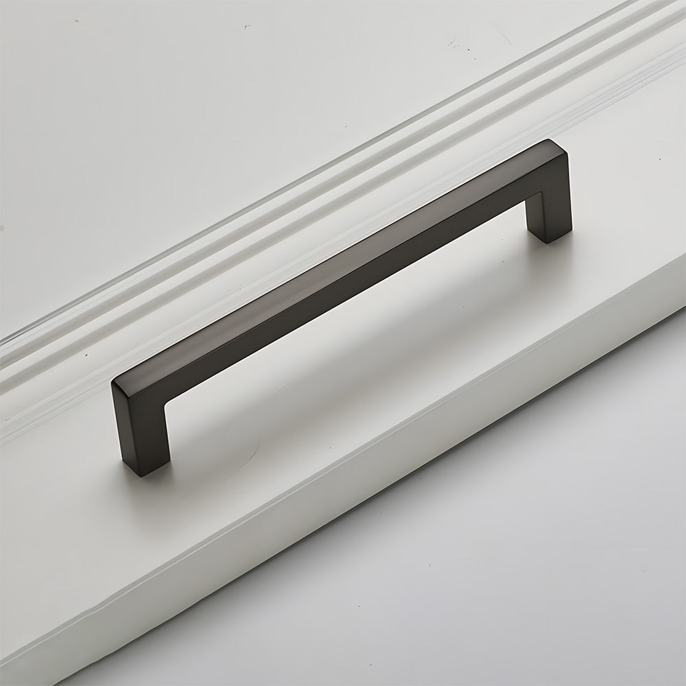Modern Square Cabinet Zinc Alloy Drawer Handle